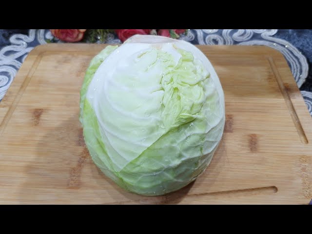Вкусный и простой салат из капусты