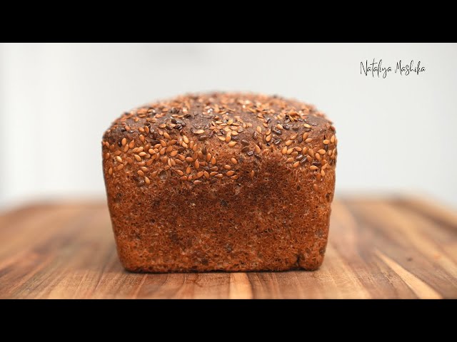 Цільнозерновий хліб з льоном