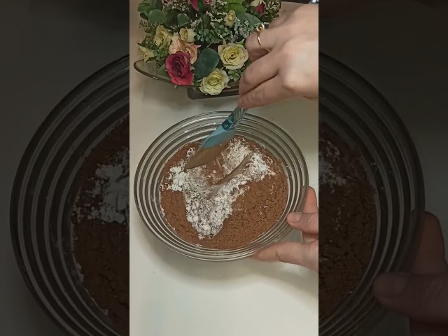 Быстрое шоколадное печенье